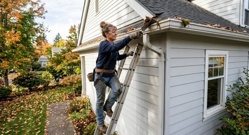 Downspout Snaking in Morris County, NJ