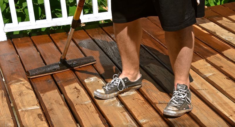 Deck Sealing Service detail