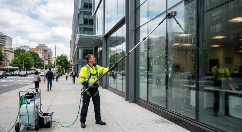 Shopping Mall Window Cleaning in Littleton, CO