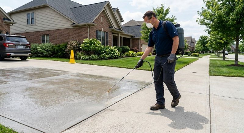 Stamped Concrete Sealing in Alpharetta, GA