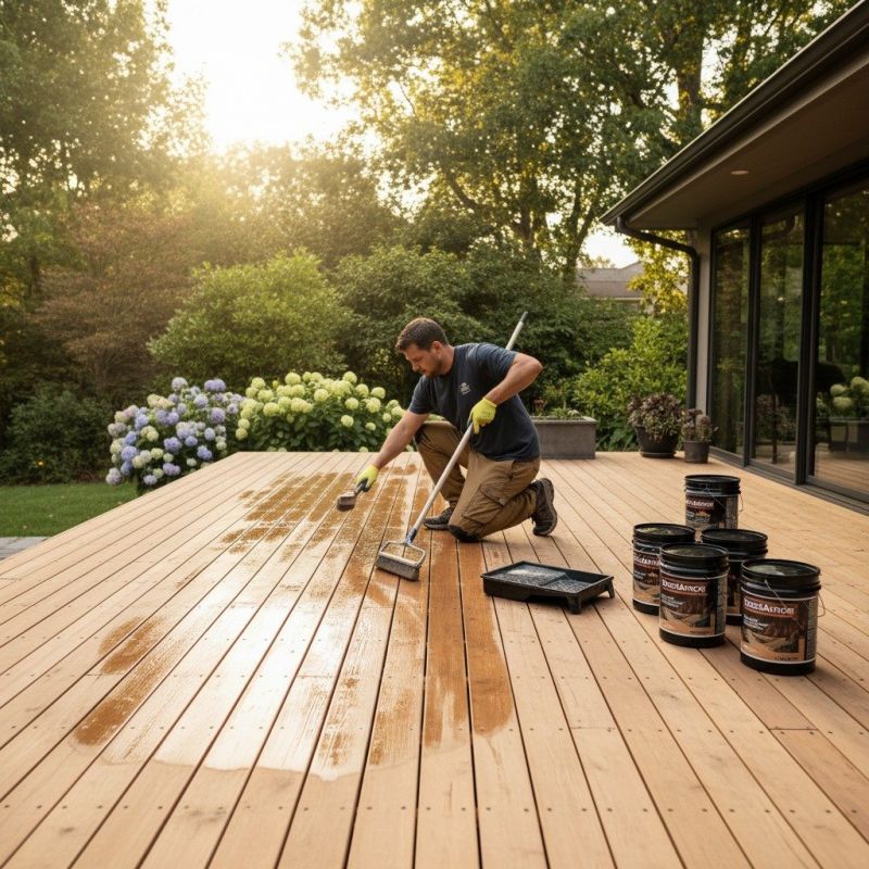 Contact About Deck Sealing Service